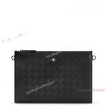 AAA Copy Montblanc Men's Black Extreme 3.0 Clutch Bag Zip